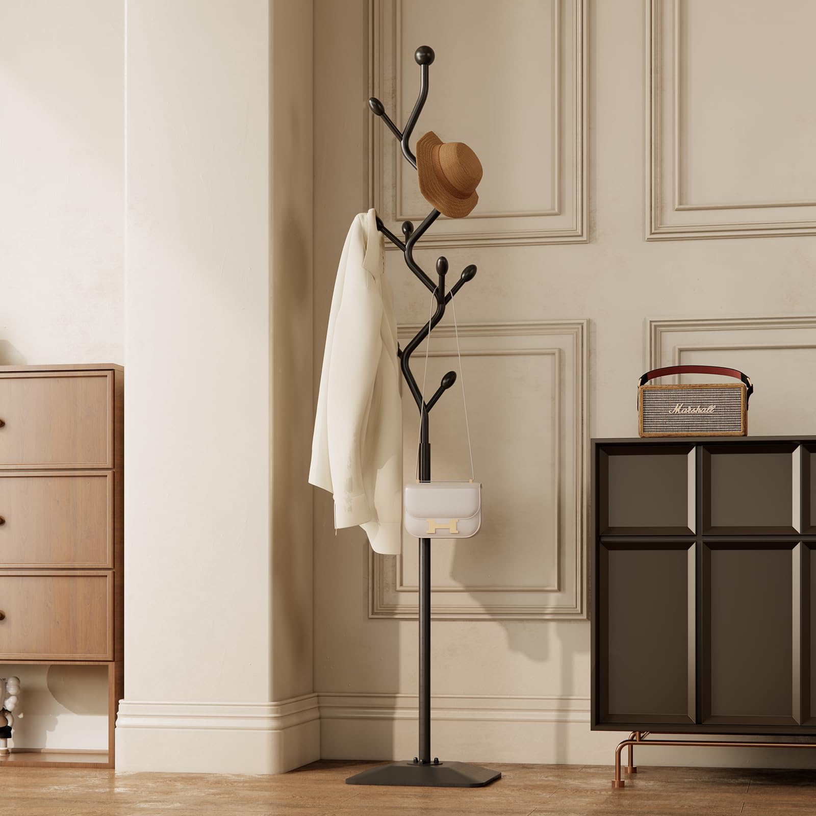 Amazon.com: ZHBHYZ Tree-shaped coat rack stand,Metal coat tree